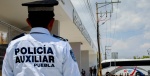 Foto: Cortesía Policías auxiliares realizan vigilancia durante las vacaciones en Puebla.