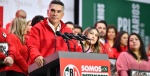 Dirigentes del PRI durante un posicionamiento político.