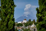 Foto: Cortesía Continúa el Popocatépetl en Amarillo Fase 2 tras actividad explosiva
