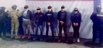 Elementos de seguridad durante un operativo en Tecamachalco.