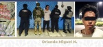 Foto: Cortesía Agentes durante un operativo de cateo en Chietla.