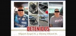 Dos hombres detenidos junto a autopartes recuperadas en Puebla.