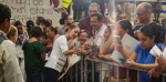 Claudia Sheinbaum durante un evento en Playa del Carmen.