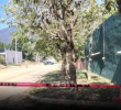 Foto: Cortesía Peritos y policías en zona acordonada de Juárez, Nuevo León.