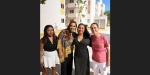 Foto: Cortesía Claudia Sheinbaum entrega viviendas a familias en Cancún.
