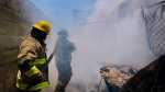 Por: Lula Pineda Atienden cuerpos de emergencia incendio ocasionado por fuga de gas en Acatepec