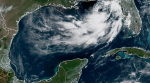 Foto: Cortesía Tormenta tropical Bertha sobre el Golfo de México