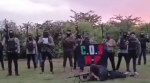 Foto: Cortesía Integrantes armados en un video atribuido a un grupo criminal.