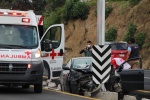 Foto: Cortesía Operativo de seguridad vial en una carretera de Tlaxcala.