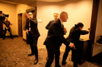 Foto: Cortesía Agentes de seguridad durante la Cena de Corresponsales en Washington.