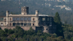 Fachada del Castillo de Chapultepec durante un evento.