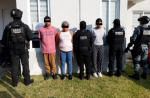 Autoridades durante operativo de seguridad en Morelos.