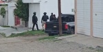 Foto: Cortesía Agentes de la Fiscalía durante un cateo en Santa Cruz Guadalupe.