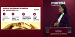 Foto: Cortesía Conferencia de Morena sobre presunta compra de votos.
