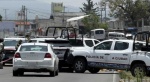 Patrullas y taxi asegurado tras persecución en Puebla