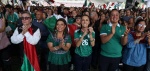 Foto: Cortesía Claudia Sheinbaum celebra la victoria de México en el Mundial 2026.