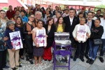 Foto: Cortesía Entrega de molinos familiares a beneficiarios en Tlaxcala.