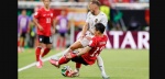 Jugadores de Corea del Sur celebran un gol ante República Checa.