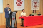 Foto: Cortesía Docentes e investigadores durante foro académico en la UATx