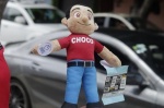 Foto: Cortesía Rechaza José Luis García promover su imagen con el "Peluchoco"