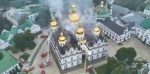 Foto: Cortesía Daños en la Catedral de la Dormición tras un ataque en Kiev