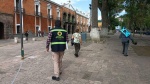 Foto: Cortesía Nubes de tormenta sobre una zona urbana de Tlaxcala.