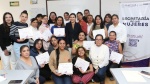 Foto: Cortesía Estudiantes universitarios participan en actividad sobre derechos de las mujeres.