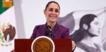 Foto: Cortesía Claudia Sheinbaum durante la conferencia donde habló sobre la marcha de la CNTE.