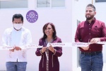 Nuevo panteón municipal de Totolac inaugurado por autoridades estatales.