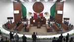 Congreso de Tlaxcala durante una sesión legislativa.