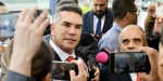 Alejandro Moreno durante una declaración pública.