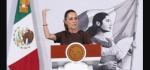 Claudia Sheinbaum durante conferencia de prensa.