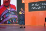 Rigoberta Menchú llama en Puebla a construir ciudades más humanas e incluyentes