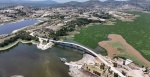 Nuevo puente sobre el lago de Valsequillo en Puebla.