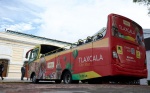 Foto: Cortesía Turibús turístico presentado en Tlaxcala.