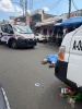 Foto: Cortesía Arrolla combi a mujer en Apizaco; muere tras quedar debajo de la unidad