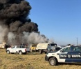 Por: Lula Pineda Incendio de residuos textiles moviliza a cuerpos de emergencia en Coronango; no hay lesionados