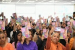 Presentación del programa “Tlaxcala lee a las mujeres” en conferencia de prensa.
