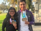 Foto: Cortesía Atletas de Tlaxcala celebran medallas en la Olimpiada CONADE 2026