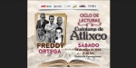 Freddy Ortega en evento cultural en Atlixco.