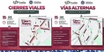 Cierres viales por desfile del 5 de Mayo afectarán principales avenidas de Puebla
