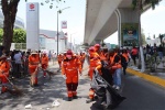 Más de 300 trabajadores mantendrán limpia Puebla durante desfile del 5 de Mayo