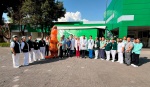 Personal del IMSS aplicando vacunas en Tlaxcala
