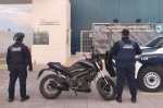 Recuperan motocicleta con reporte de robo en Misiones de San Francisco