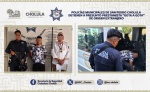 Policías municipales de San Pedro Cholula detienen a presunto prestamista “gota a gota” de origen extranjero