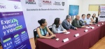 Empresas presentan tecnología de aluminio y vidrio en Puebla.