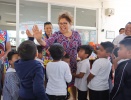 DIF Cuautlancingo lleva alegría a niñas y niños del municipio por el Día de la Niñez
