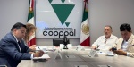 Alejandro Moreno durante reunión política de la COPPPAL