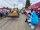 Comunicado oficial Gobierno de Cholula de Tonantzin Fernández y SOSAPACH inician obra de sustitución de red de alcantarillado en Santiago Momoxpan