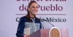 Foto: Cortesía Claudia Sheinbaum durante una conferencia matutina